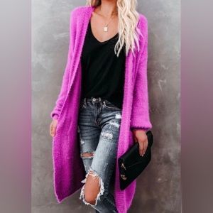 DAVI & DANI long open cardigan (purchased from Vici)